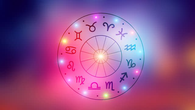 <p>Getty</p> Horoscope circle.