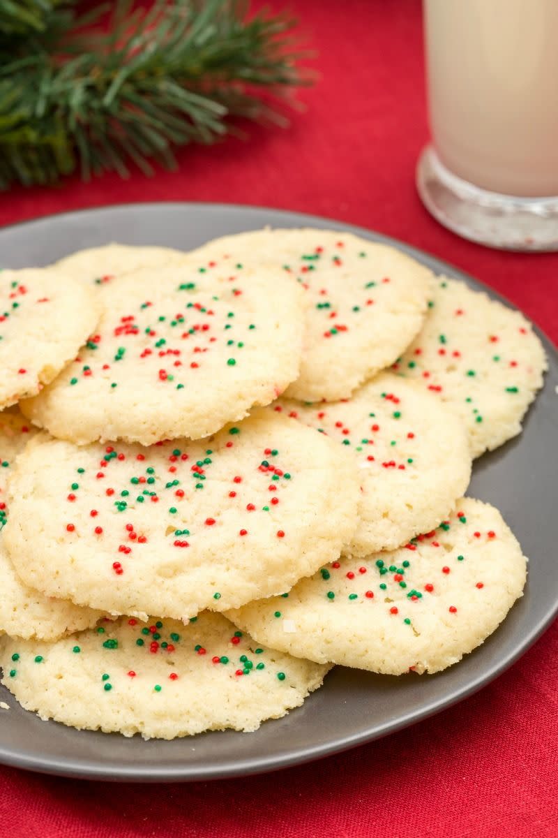 Three-Ingredient Sugar Cookies