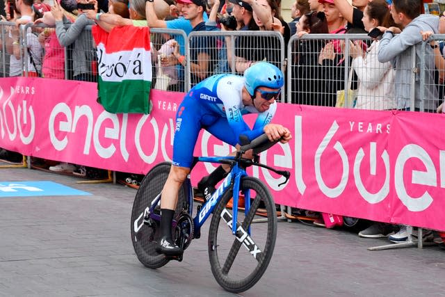 Simon Yates is still in the top five in the Giro d'Italia general classification (Gian Mattia D’Alberto/AP/PA)