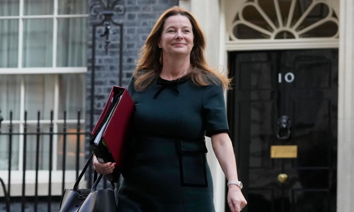 <span>Education secretary Gillian Keegan will freeze grants for the extra cost of courses such as drama and fashion. </span><span>Photograph: Kirsty Wigglesworth/AP</span>