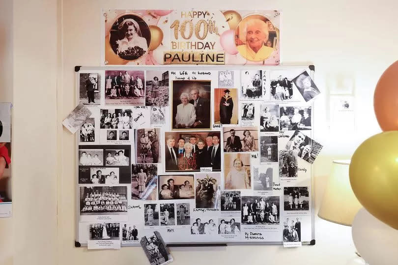 Pauline's 100 years in pictures