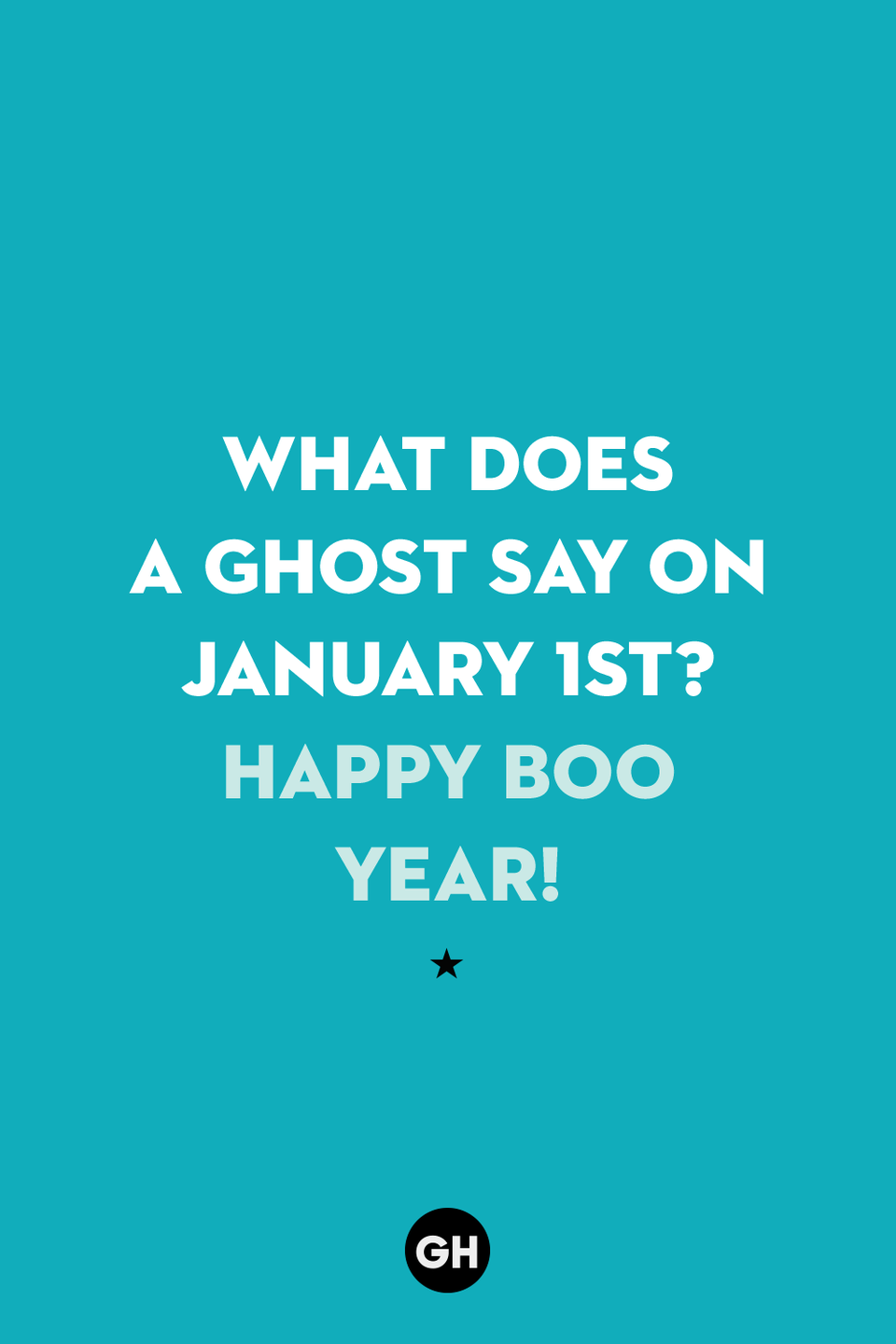 new years jokes ghost