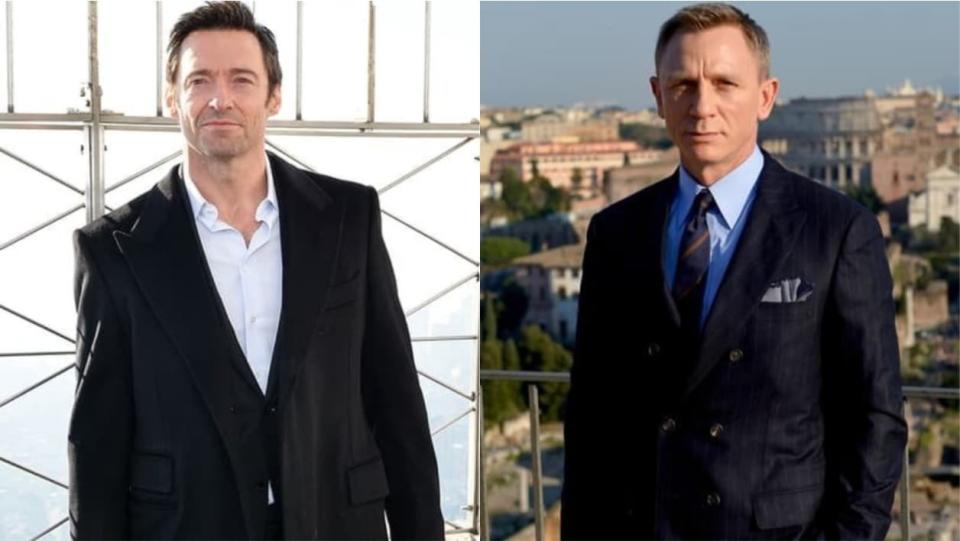 Hugh Jackman, Daniel Craig - AFP / Montage BFMTV.com