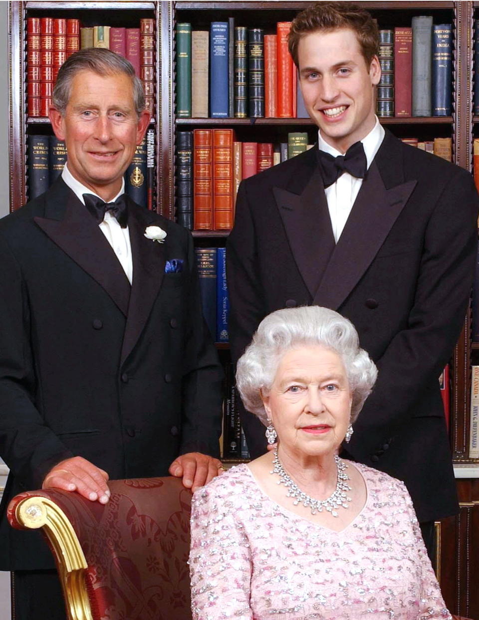 prince charles william and the queen