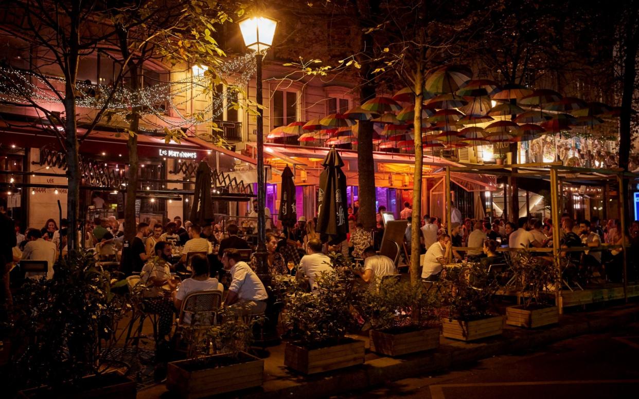 Parisians embrace the last days of summer as Covid cases rise across the continent - Kiran Ridley/Getty Images