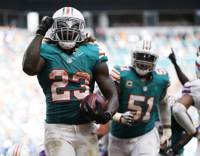 The arrow is pointing up for Jay Ajayi after a superb 2016. (AP)