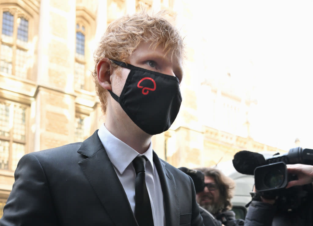 Ed Sheeran Attends Court Over "Shape Of You" Copyright Claim - Credit: WireImage