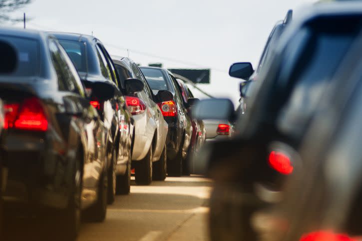 <p>Tailgating is dangerous and can lead to rear-end collisions. Be sure to leave enough space between you and the car in front of you so that you have time to stop safely if they do.<br></p><span class="copyright"> Marcos Assis / istockphoto </span>