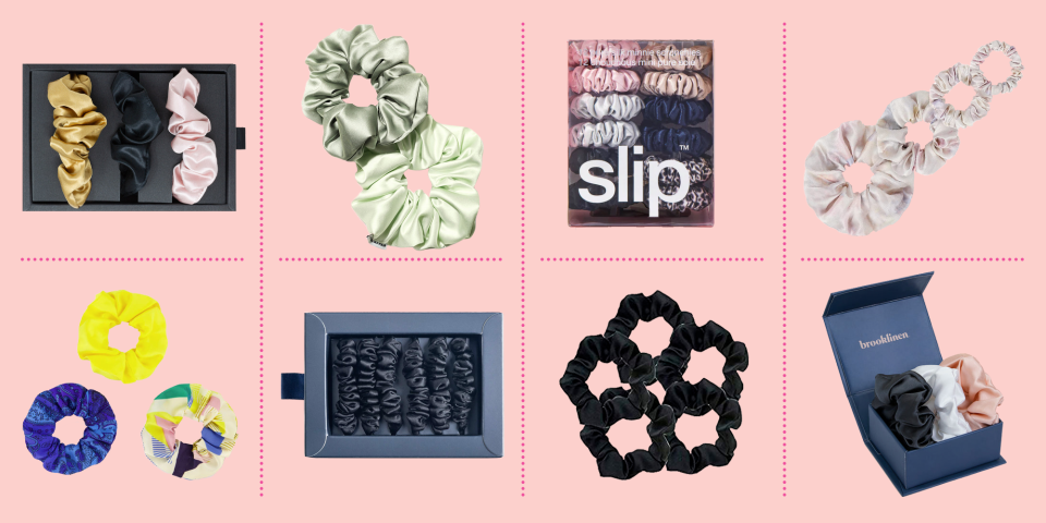 These Silk Scrunchies Prevent Hair Damage and Creases