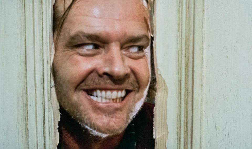 Jack Nicholson in The Shining