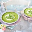 <p>Fresh, bright and light, a great start to a spring meal.</p><p><strong>Recipe: <a href="https://www.goodhousekeeping.com/uk/food/a27452056/pea-mint-and-asparagus-soup/" rel="nofollow noopener" target="_blank" data-ylk="slk:Pea, Mint and Asparagus Soup;elm:context_link;itc:0;sec:content-canvas" class="link ">Pea, Mint and Asparagus Soup</a></strong></p>