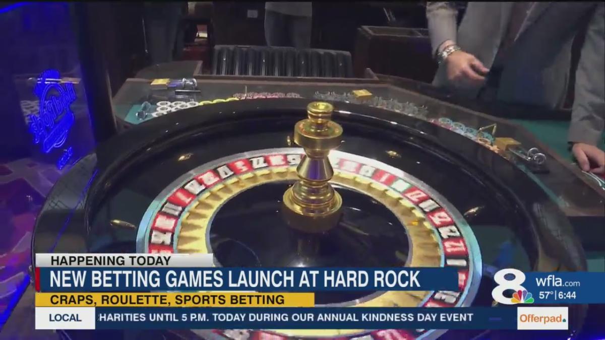 Let the games begin: Hard Rock Hotel and Casino launches craps, roulette,  sports betting