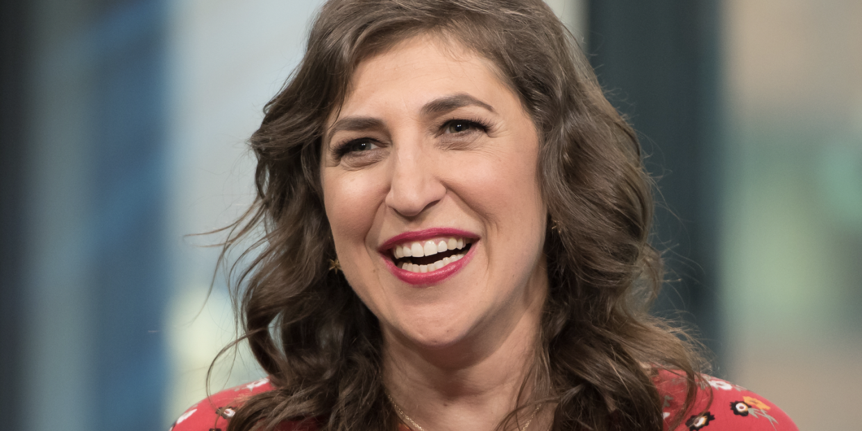 'big bang theory' cast member and 'jeopardy' host mayim bialik on instagram