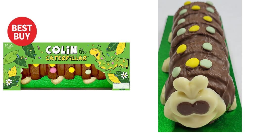 M&S’s original Colin the Caterpillar cake (Which?/PA)