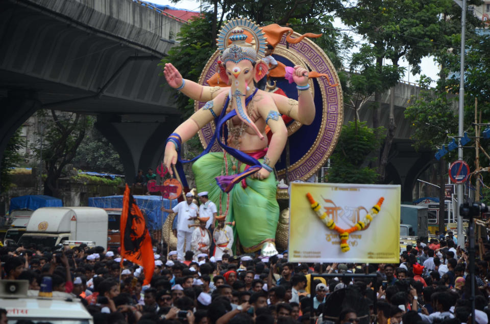 Mumbai celebrates Ganesh Chaturthi