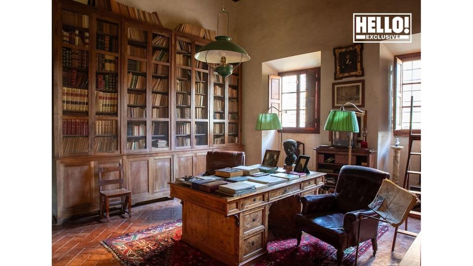 Castello Sonnino library 