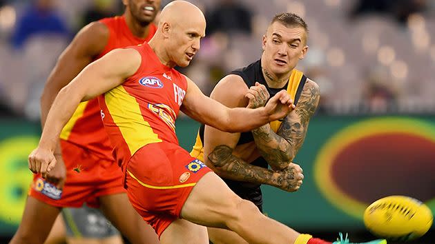 Ablett and Martin. Image: Getty