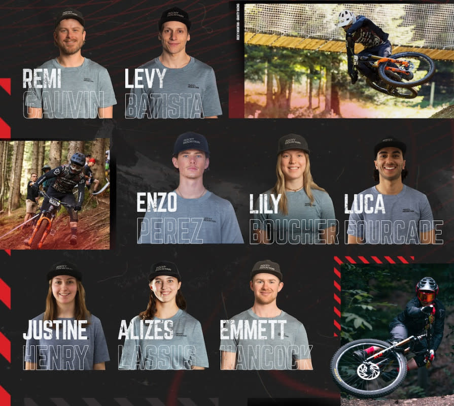 Rocky Mountain Gravity Racing 2024 Roster<p>Rocky Mountain Gravity Racing</p>