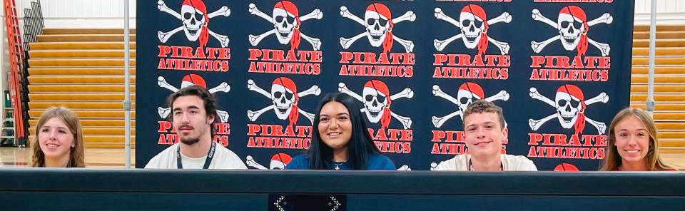 Port Charlotte High signings: November Smoot (soccer) CC of Baltimore County Essex, Grant LaBallister (football) Missouri Valley College, Alexis Puga (softball) Hillsborough CC, Lucas VanScoy (XC) Southeastern University, and Katrina Machado (XC/track) Florida Southern