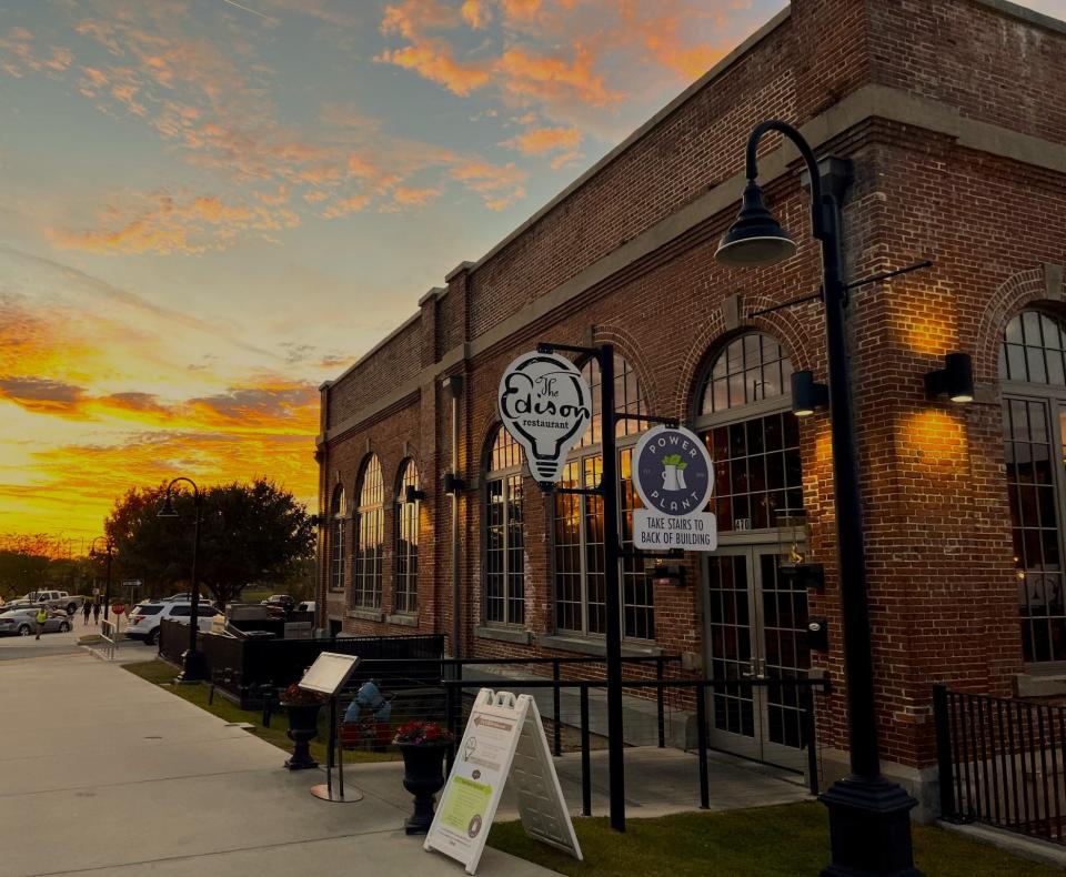 The Edison restaurant at Tallahassee Cascades Park will be open for Valentine's Day, 2024.