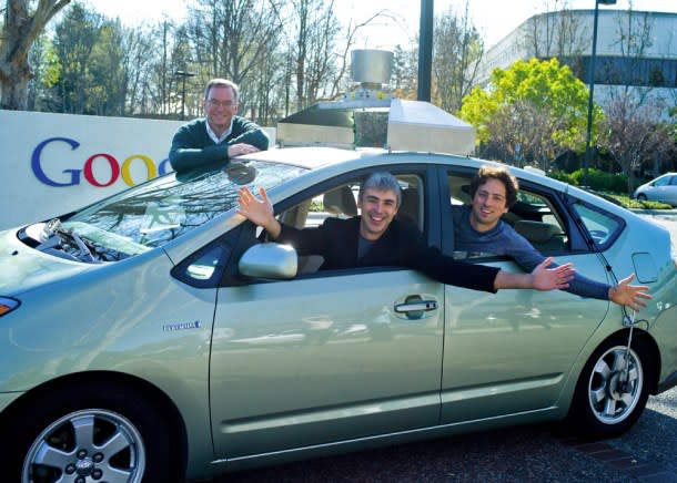 Tesla Google Driverless Car