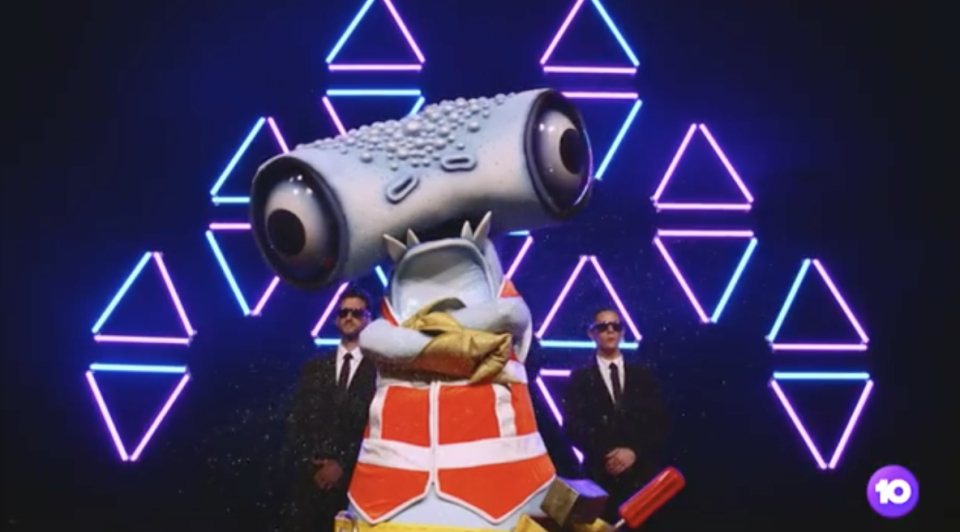 The Hammerhead Shark on Masked Singer Australia