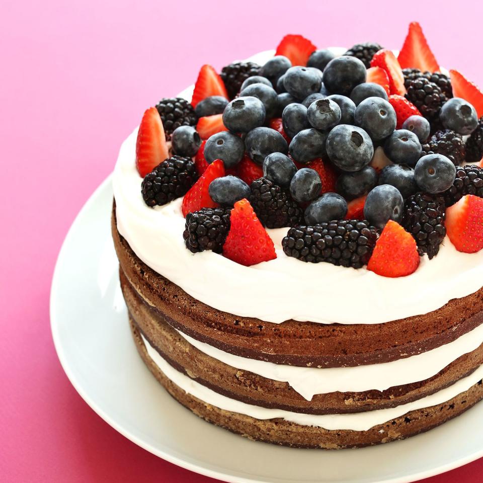 Gluten-Free Berry Cake