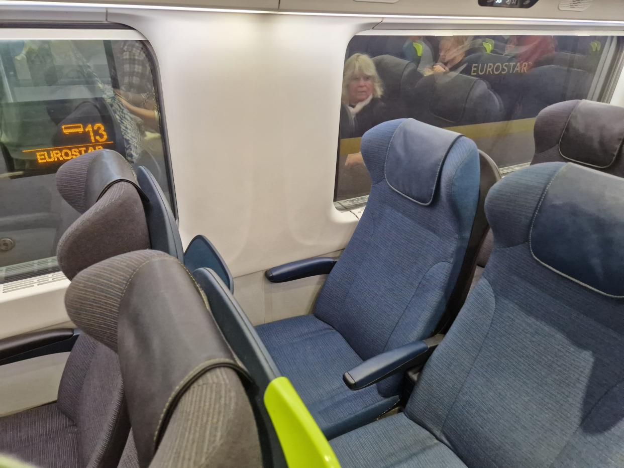 eurostar seats