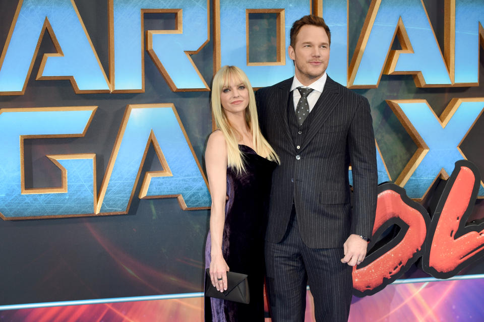 Chris Pratt et Anna Faris