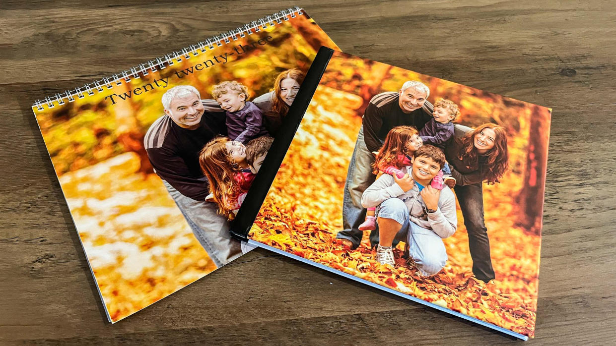  Shutterfly book and calendar prints. 