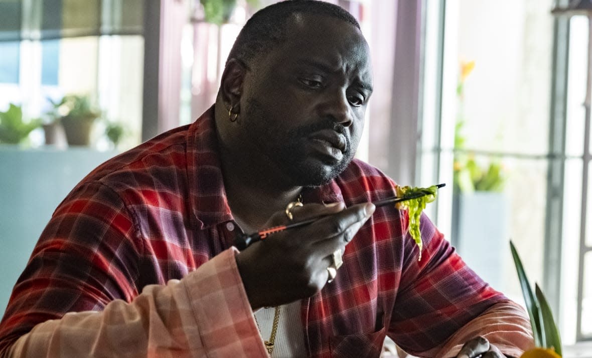 Brian Tyree Henry as Alfred “Paper Boi” Miles in “Atlanta.” (Photo by Guy D’Alema/FX)