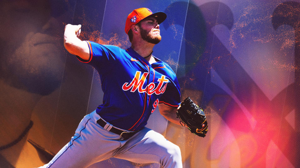 Mets right-handed pitcher Christian Scott