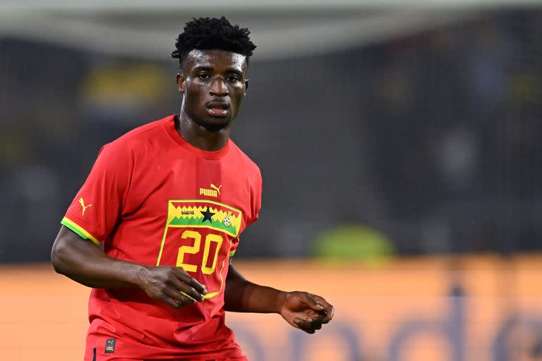 Mohammed Kudus, jugador de Ghana