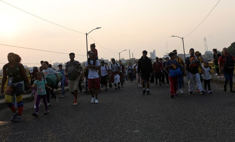 Migrant's Via Crucis kicks off in Tapachula