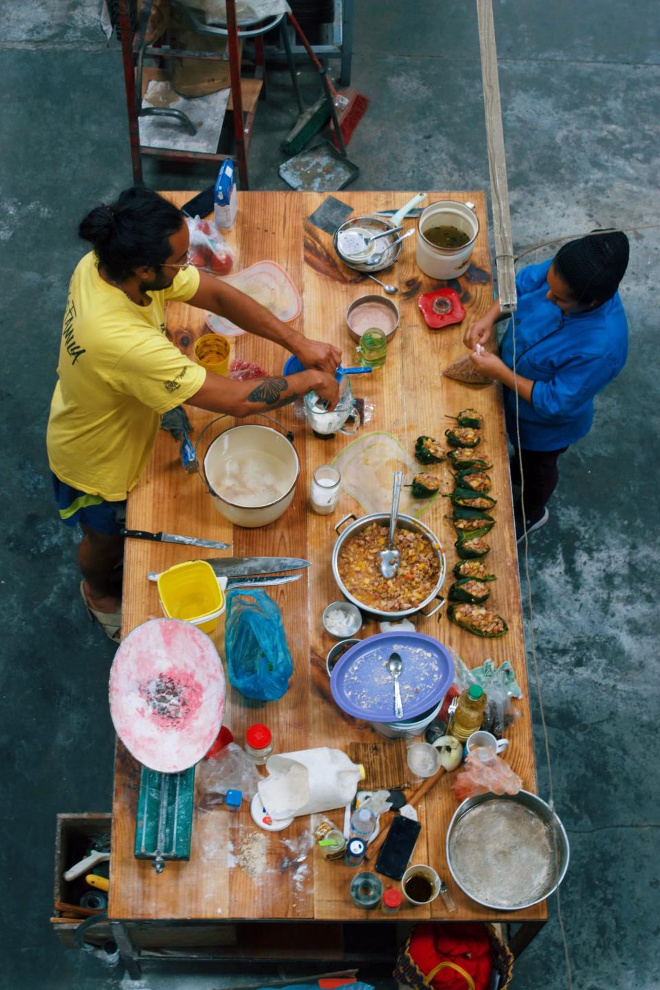 Cooking class in Oaxaca, Mexico.