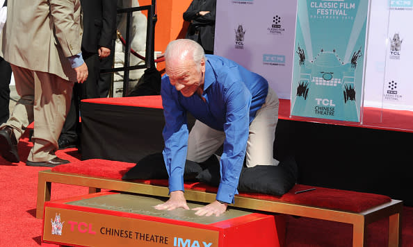 TCM Honors Academy Award-Winning Screen Legend Christopher Plummer With Hand And Footprint Ceremony