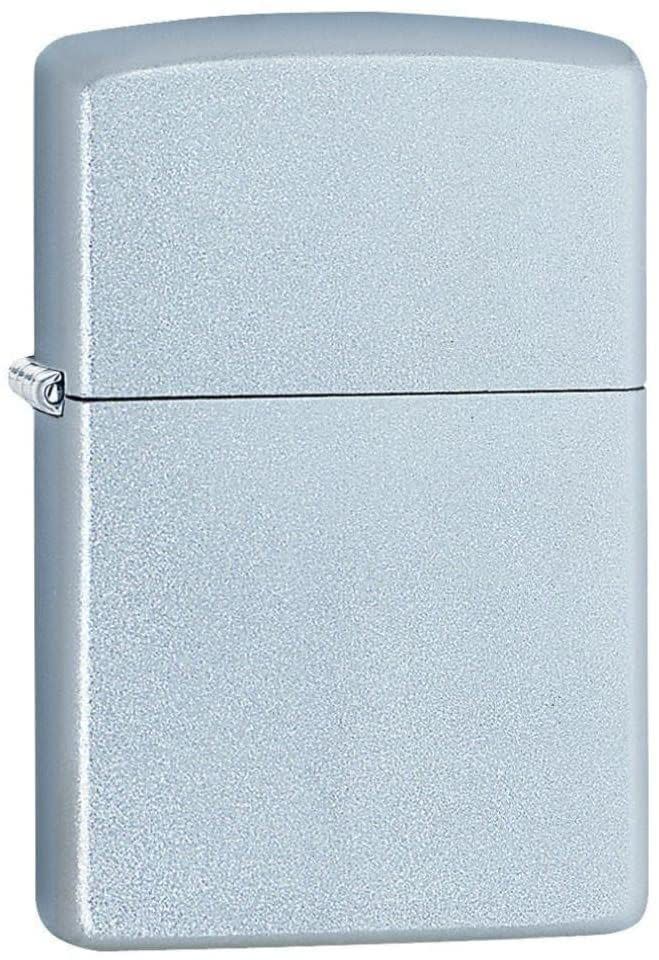 Zippo Chrome Lighter, Satin Chrome