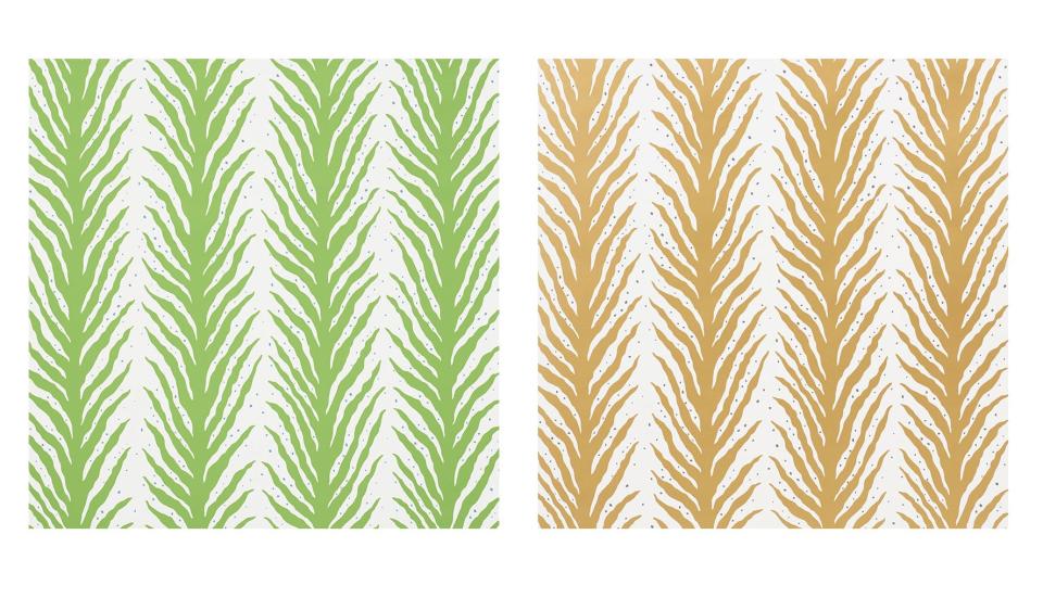 Creeping Fern Wallpaper by Celerie Kemble for Schumacher