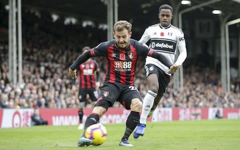 Ryan Fraser of Bournemouth and Ryan Sessegnon of Fulham - Credit: AFC BOURNEMOUTH