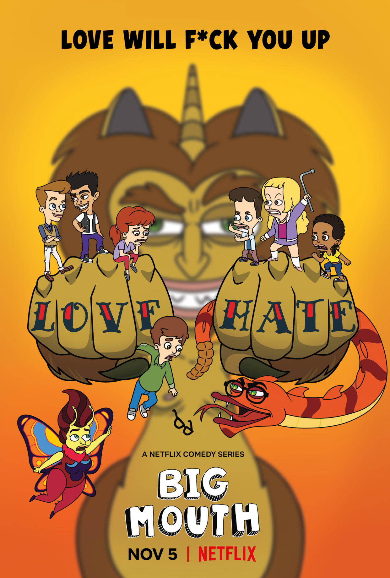 Big Mouth Season 5 Key Art