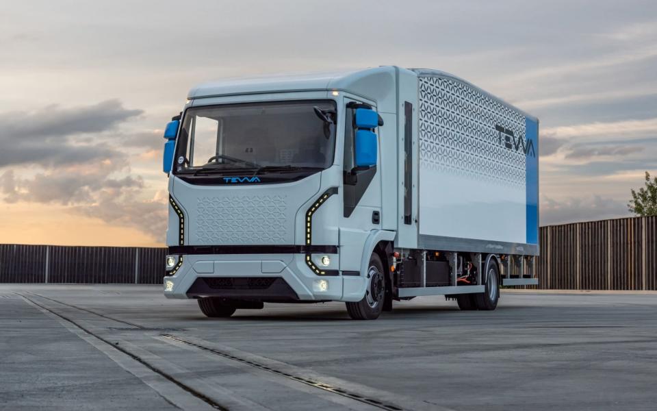 Tevva electric truck - SEC Newgate