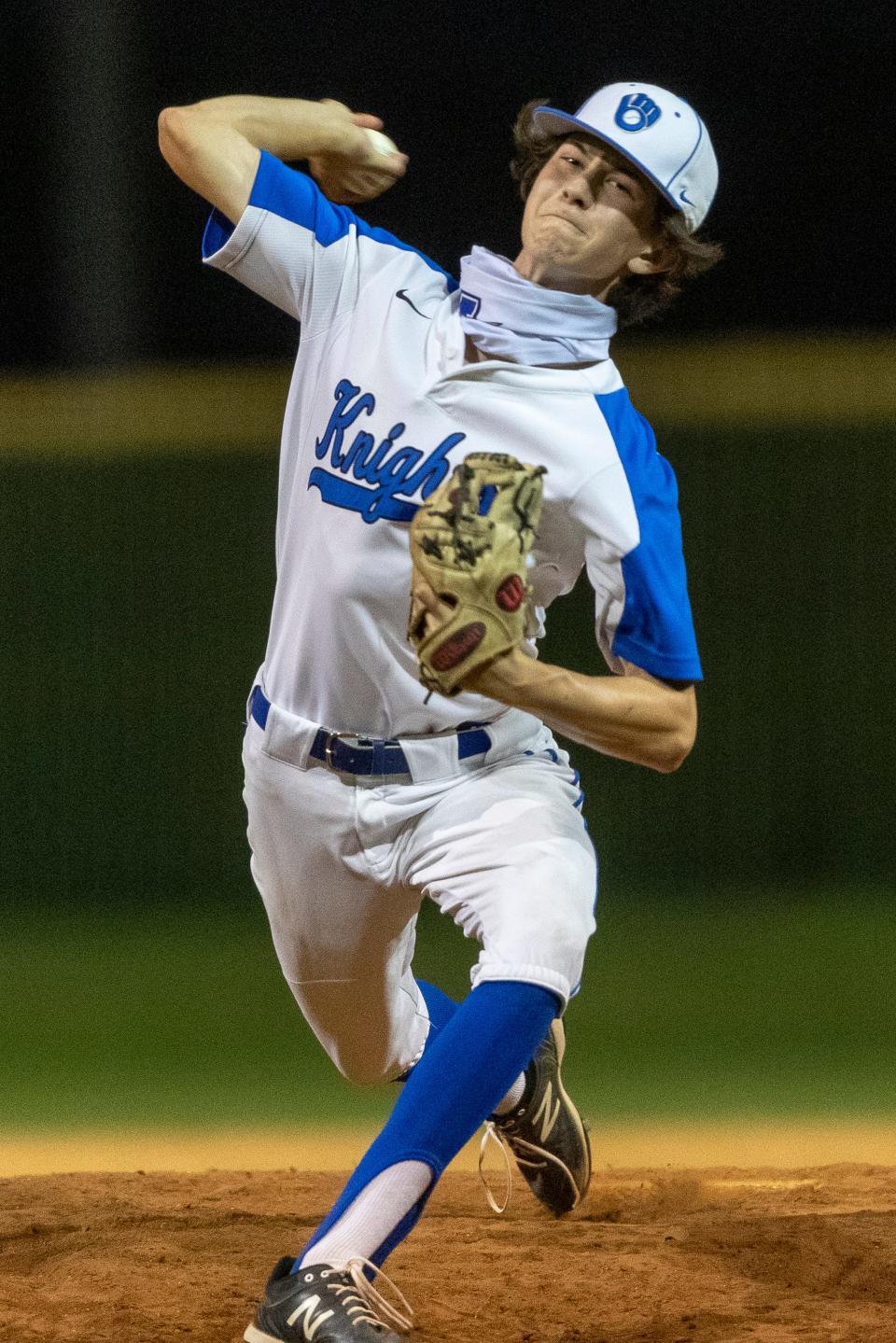 McCallum sophomore Sam Stevens, pitching against Anderson, said competing against the Trojans has been his favorite memory in high school because he went up against players he has known for several years.
