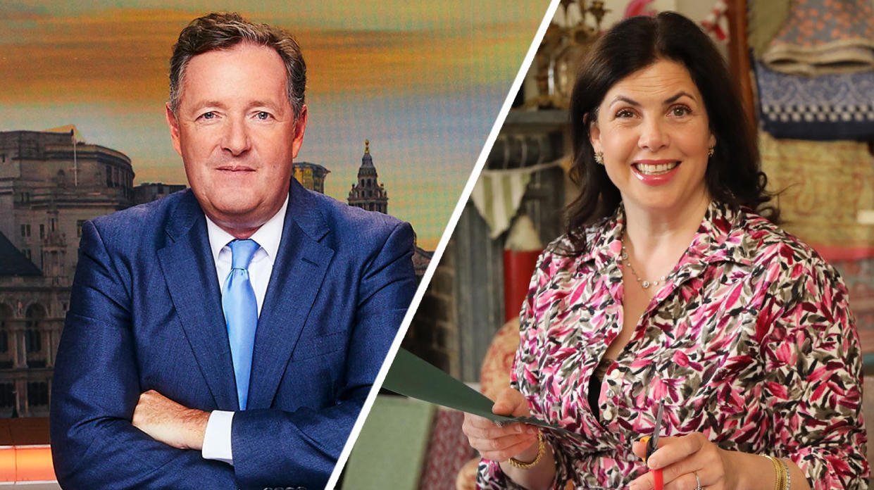 Piers Morgan criticised Kirstie Allsopp for her comments on home ownership (ITV/Channel 4)