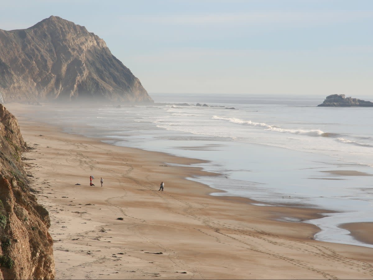It’s a five-mile hike to this remote California beach (Getty Images/iStockphoto)