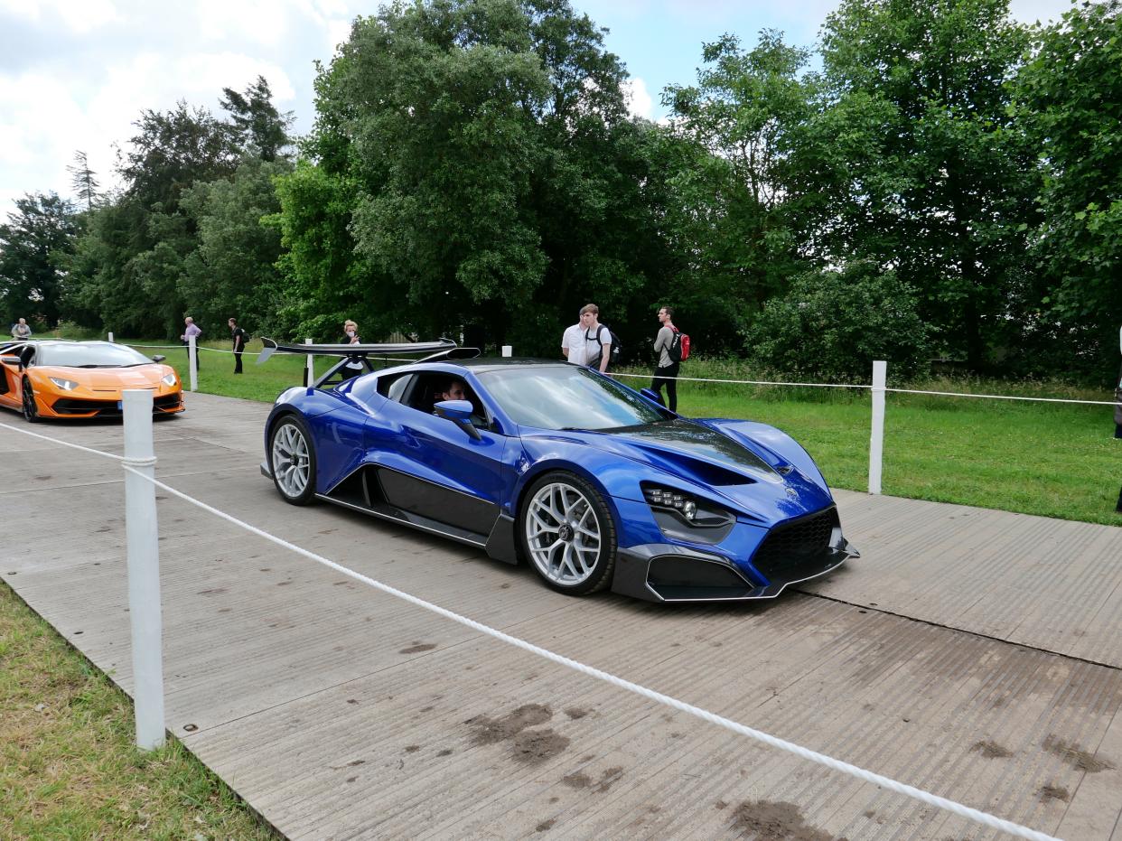 Zenvo TSR-S at Goodwood