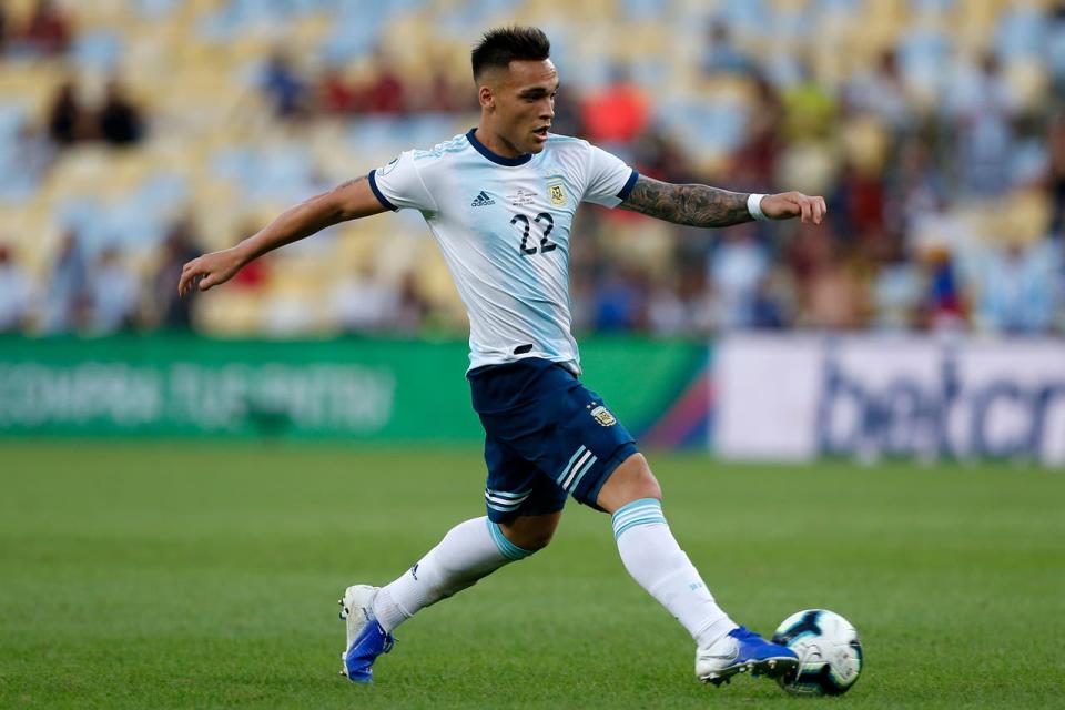 Lautaro Martínez es el mayor goleador del ciclo de Lionel Scaloni, con nueve tantos.