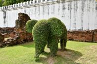 <p>King's novel has hedge animals outside the Overlook Hotel come to life toward the end of the movie. <a href="https://www.travelandleisure.com/hotels-resorts/the-shining-stanley-hotel-maze" rel="nofollow noopener" target="_blank" data-ylk="slk:Kubrick didn't think this was feasible to recreate;elm:context_link;itc:0;sec:content-canvas" class="link ">Kubrick didn't think this was feasible to recreate</a>, which is how the film ended up with its epic hedge maze instead.</p>