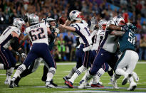 <p>New England Patriots’ Tom Brady in action REUTERS/Kevin Lamarque </p>