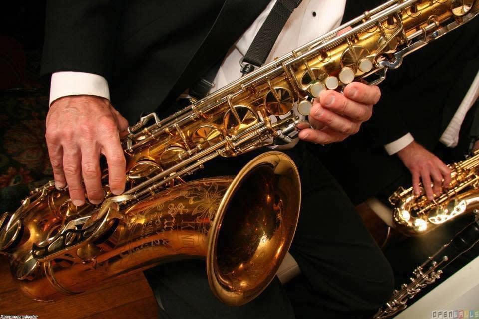Enjoy a 17-piece blast from the past this Sunday at 3 p.m., when the LC Swing Band performs holiday favorites.