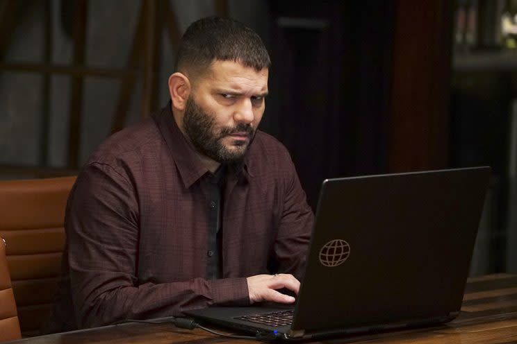 Guillermo Diaz as Huck (Credit: Eric McCandless/ABC)